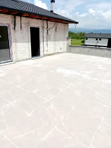 Teras 60x60 Seramik Kaplama Uygulaması detay görseli